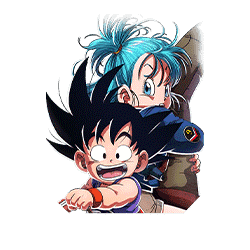 The Original Golden Duo Goku (Youth) & Bulma (Youth)