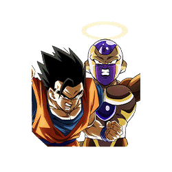 Joint Struggle for Survival Golden Frieza (Angel) & Ultimate Gohan