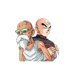 Martial Artists' Readiness Master Roshi & Tien