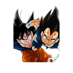 Clash in the Otherworld Goku (Angel) & Vegeta (Angel)