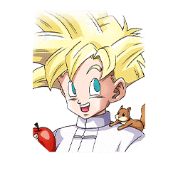 Brief Breather Super Saiyan Gohan (Youth)