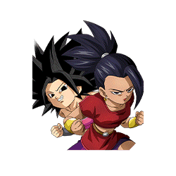 Miracle of Friendship Caulifla & Kale
