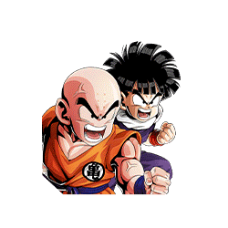 Dilemma on the Battlefield Krillin & Gohan (Kid)
