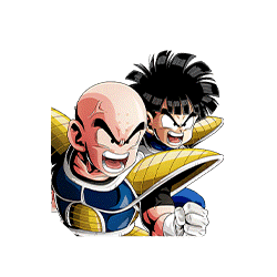 Dilemma on the Battlefield Krillin & Gohan (Kid)