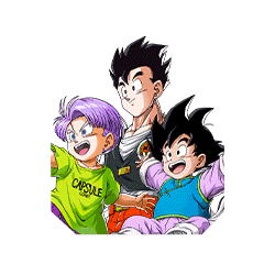 Dream-Packed Future Gohan (Teen) & Goten (Kid) & Trunks (Kid)