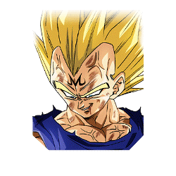 Brief Paternal Moment Majin Vegeta