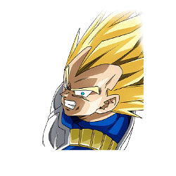 Blind Rage Super Saiyan Vegeta