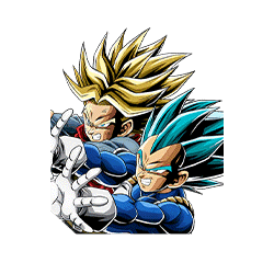 Power of Pride and Hope Super Saiyan God SS Vegeta &
Super Saiyan Trunks (Future)