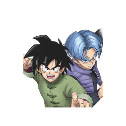 Desire for New Fights Trunks (Teen) & Goten (Teen)