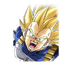 Indomitable Fighting Spirit Super Saiyan 2 Vegeta