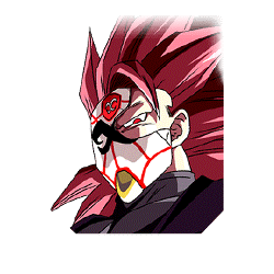 Rose-Colored Lightning Crimson Masked Saiyan (Super Saiyan Rosé 3)